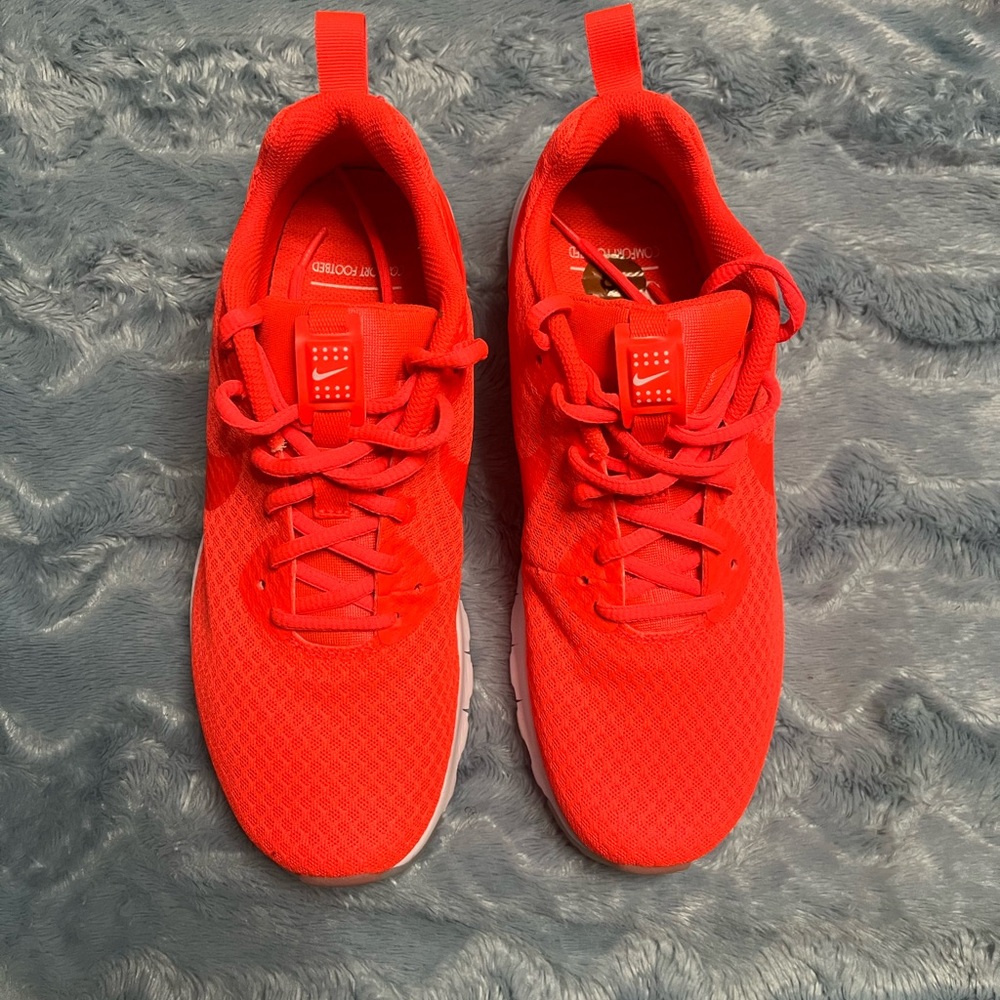Bright Red Athletic Sneakers